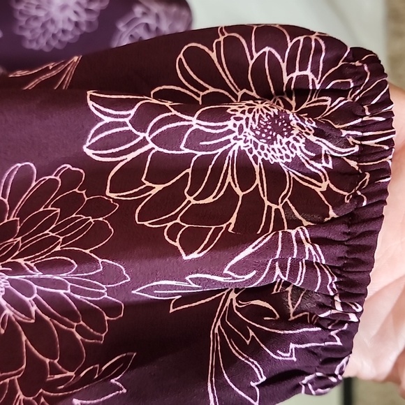 41 HAWTHORN Floral 3/4 Sleeve Shirt - Picture 3 of 8